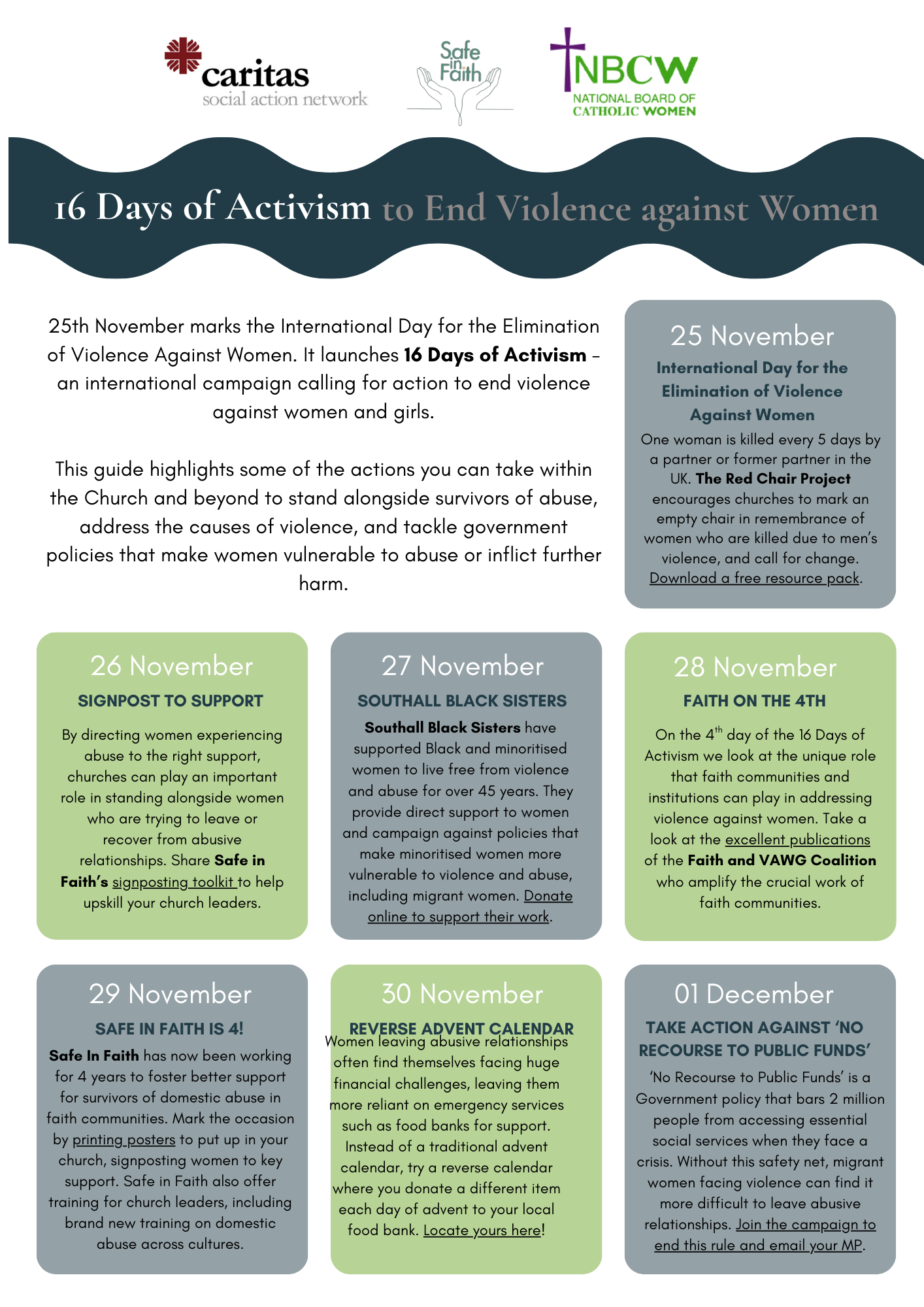 Statement: International day for the Elimination of Violence Against ...
